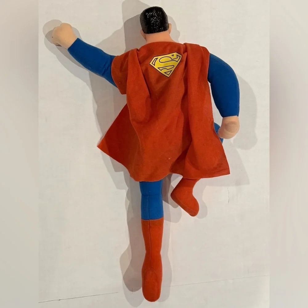 Vintage 90’s Superman 16” Plush‎ Toy Doll by DC Comics Vtg Superhero Figure 1990
